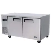 Atosa Undercounter 2 Door Freezer – 300 Litre