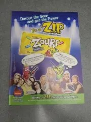 Zours Original Candy Print Ad 2003 8x11 Great To Frame