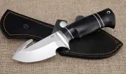 Knife Skinner-4 steel 95X18 handle set leather