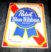 PABST BLUR RIBBON BEER Poster-Style Metal Sign #C - NEW (Shrink Wrapped)