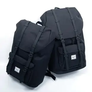 Herschel Supply Little America 大型 灰黑 灰 橡膠帶 筆電層 大容量 帆布 後背包 現貨