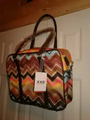 Missoni for Target Colore Zig Zag Laptop Shoulder Bag Travel Tote Large new
