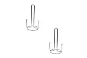 2PK Entr e Deluxe Paper Towel Holder 29cm Roll Dispenser Stand Storage Chrome