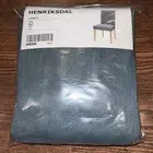 Ikea Cover for Henriksdal Bar Stool with Backrest Denim Blue 203.367.18 22891