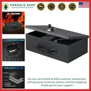 Fire Resistant Safe with Key Lock Metal Storage Box for Valuables Documents