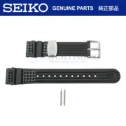 Seiko Watch Band Prospex Marine Master 300 SBDX017 8L35-00K0 Black Waffle Strap