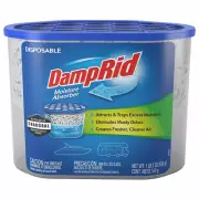 DampRid Fragrance Free Moisture Absorber with Activated Charcoal 18oz (FG118RV)