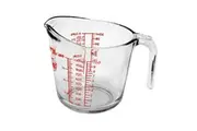 Anchor Hocking 1L 4-Cup Glass Measuring Jug Cooking Baking Kitchen Large Clear