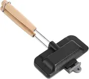 Happyyami Non-Stick Sandwich Baking Pan Bread Frying Pan Camping Cooking Essential
