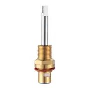 Shaw & Mason Chrome 1/2 Turn Anti Clockwise Ceramic Disc Wall Spindle