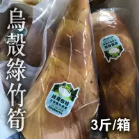 在飛比找台灣好農優惠-【雨怪森林】烏殼綠竹筍3斤/箱