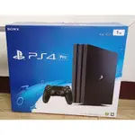 PS4 PRO主機/SONY 1TB光碟版（二手保存良好）