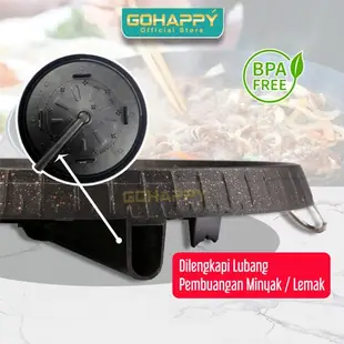 Bulgogi Pan GOHAPPY Super Grill Pan 多功能燒烤鍋燒烤鍋燒烤