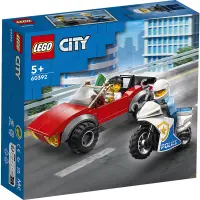 在飛比找蝦皮購物優惠-LEGO 60392 警察摩托車追逐《熊樂家 高雄樂高專賣》