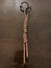 Keychain or knife lanyard. Bag, backpack, jacket zipper pull. Easter Island Moai
