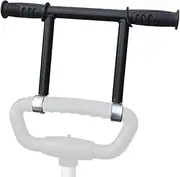 Stroller Handle Extender, 28mm Dia. Universal Stroller Handle for Toddler, Heighten 6.7 Inch Trolley Extender, Plastic Handlebar for Trolley