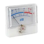 High-Precision Audio Equipment Power Amplifier VU Meter DB Level Header