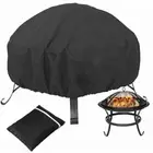 Outdoor Fire Pit Cover Dustproof Waterproof Garden Patio BBQ Gas Girll Cover#