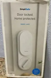SimpliSafe Smart Lock Series 2 (White) Door Lock