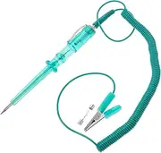 Circuit Test Pen Electrical Tester Pen Car Circuit Tester Trailer Light Tester Voltage Tester Car Battery Tester Automotive Battery Tester Auto Battery Tester Rubber Green