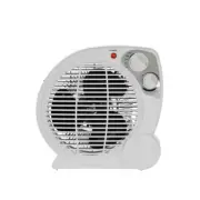 1500-Watt Electric Fan Forced Portable Heater, Office Desk Bathroom Bedroom