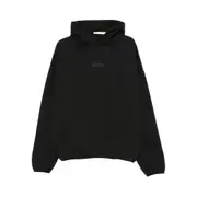 [Fear Of God Essentials] Fear Of God Essentials Logo-plaque Hoodie M BLACK