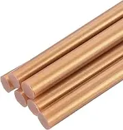 uxcell Mini Hot Glue Sticks for Glue Gun 0.28-inch x 8-inch Metallic Gold 6pcs