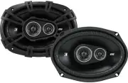 Kicker 43DSC69304 DSC6930 6x9-Inch (160x230mm) 3-Way Speakers, 4-Ohm