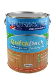 Endeavour Quick Deck Water Based Decking Oil 10Lt for external timber