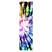 Grizzly Grip Skateboard Griptape Sheet Tie Dye Stamp Pastel Rainbow 9" x 33"