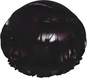 Gothic Rose Print Print Shower Cap For Women Men Reusable Lightweight Soft Bath Hair Cap With Elastic Band