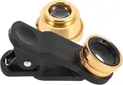 Tofficu Macro Phone Lens Kit with Clip Fish Eye Wide Angle Macro Lens for Smartphones Compatible with Brands Design for Versatile Photography