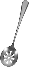 BRIGHTFUFU Metal Small Colander Kitchen Utensils Serving Spoons Perforated Spoons Slotted Daily Use Utensils Portable