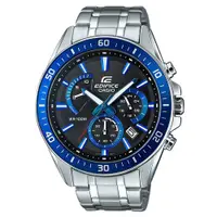 在飛比找蝦皮商城優惠-【CASIO】EDIFICE 時尚大型錶眼極速扇型指針腕錶(