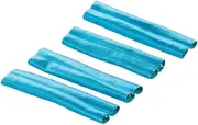 Vaguelly 4pcs Rear Shock Dust Cover Elastic Cover Shock Dust Boot Rc Truck Rc Car Absorber Guard Rc Car Sleeve Car Monster Truck Buggy Rc Parts Spring Shock Absorber Blue