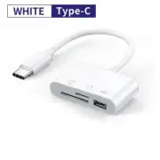 USB C SD Card Reader Adapter Multifunction 3 Adapter Laptop Android