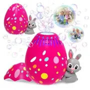 Bubble Machine for Toddlers,Rabbit Bubble Machine for Kids,Automatic Bunny Egg