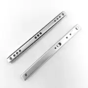 Set of 2 Cold Rolled Steel Ball Bearing Drawer Slides, 310 (30.5cm) x 17mm (W)