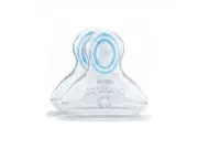 NUK First Choice+ Physiological Silicone Teats 0-6m Range M x2