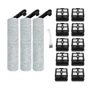 Replacement Roller Brush and HEPA Filter for H12 Pro H12 Plus M13Beta Dual Cordless Wet&Dry Vacuum Cleaner Parts
