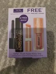 Tarte Must-Have Minis Trio (Maneater Mascara, Lip Plumper, Blush & Glow)