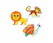 12pc Djeco Duo Animals Jigsaw Puzzle Kids/Children Educational Game 2y+