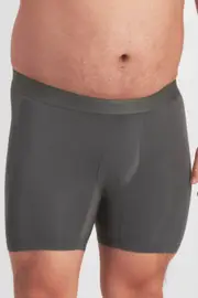 [Bonds] Bonds Men's Chafe Off Trunk in Fortress Size: Medium, Moisture-Wicking M Fortress