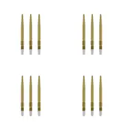 12pc Target Swiss Steel Tip Interchangeable Dart Point Pocket Size 26mm Gold