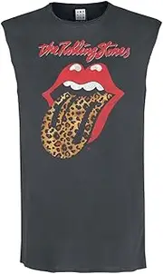 [Amplified] Mens Leopard Tongue The Rolling Stones Tank Top