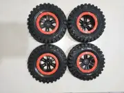 New 1.9" Tire & Wheels For 1/10 RC Crawler Axial Scx10 Tamiya Losi RC4WD