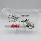 Vintage 1980's-90's AJAX Dish Soap Cleaner Key Chain Fob Flashlight NOS