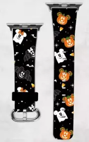 Disney Halloween Apple Watch Band NEW 38/40/41 & 42/44/45 Mickey Bats Candy Corn