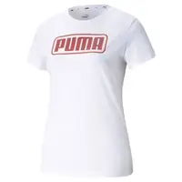 在飛比找PChome24h購物優惠-【PUMA】基本系列Summer Stripes短袖T恤 女