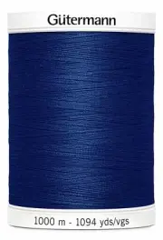 Gutermann Sew-all Thread #214 DARK DENIM, 1000m 100% Polester Sewing Thread